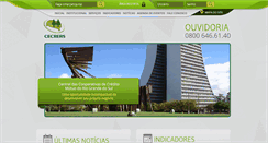 Desktop Screenshot of cecrers.com.br